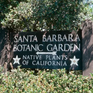 SBBG entrance sign