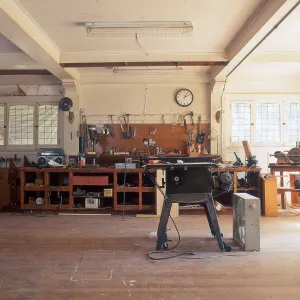 Gane House interior