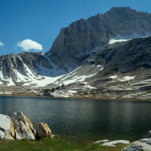Cascade Lake, North of Tioga Pass and Saddlebag Lake, Mono County